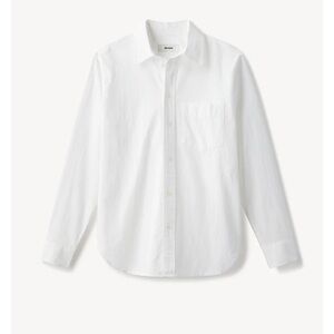 Buck Mason Mainstay Cotton Shirt in White